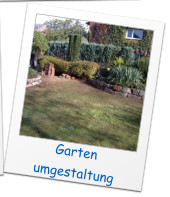 Garten umgestaltung